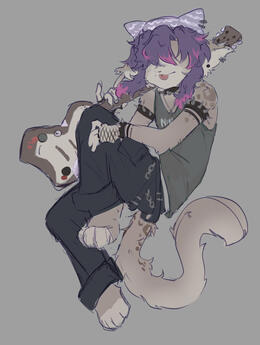 Flat colour | character belongs to Verun_ii Flat colour | character belongs to Verun_ii
